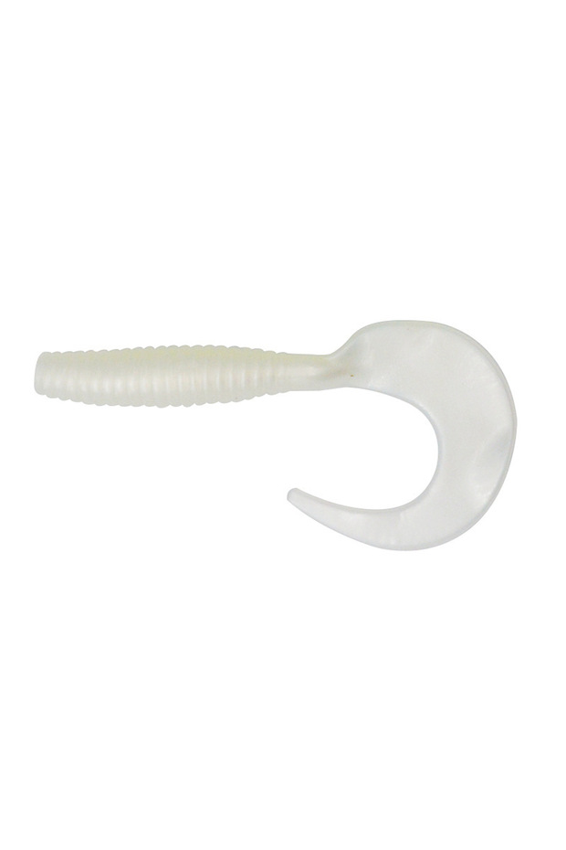 10 pieces 8cm white MrLurion 8cm Soft Grub worm lure with Tail ,silica fake lure bait for fishing ta