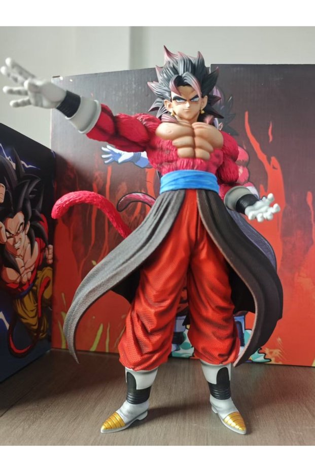 Bandai with box Dragon Ball Xeno Vegito Figure Super Saiyan 4 Vegetto Action Figures Pvc Statue Coll