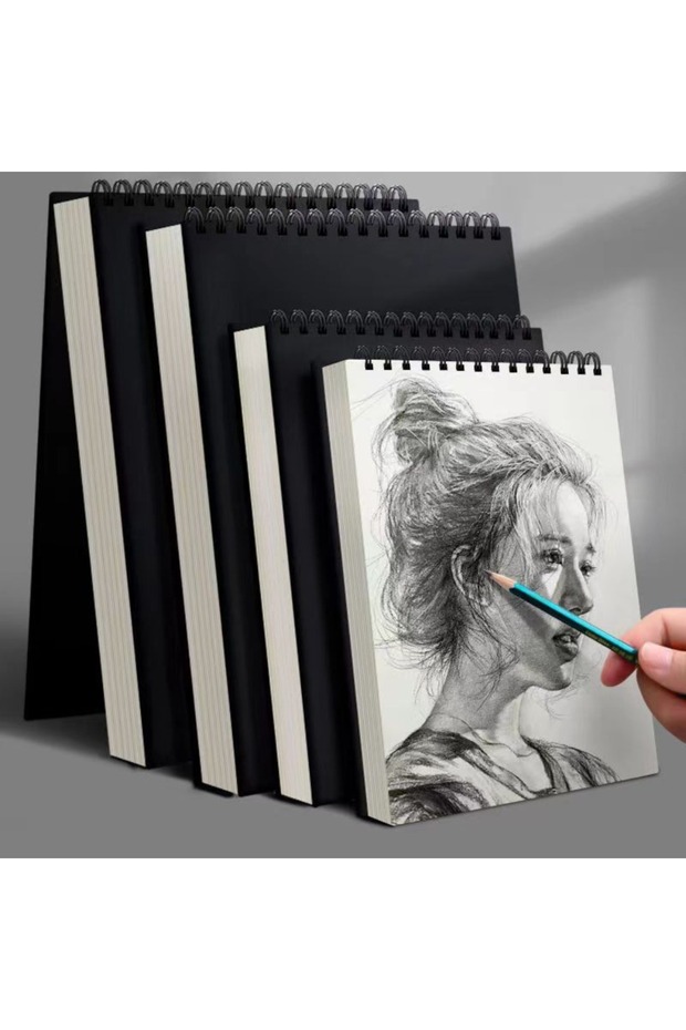 A6 30 Sheets 8K 16K Coil Sketchbook Spiral Bound Eco-Friendly Thick Drawing Paper Acid Free A4 A5 A6