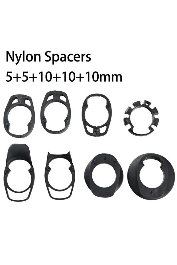 Spacers 1 Set KOCEVLO X01 Road Integrated Bicycle Handlebar Plastic Washer and Titanium alloy screw