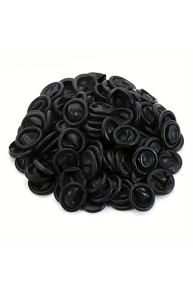 Black-100PCS 100PCS Disposable Finger Cots Dust-proof Anti Slip Multi-purpose Durable Comfortable Fi