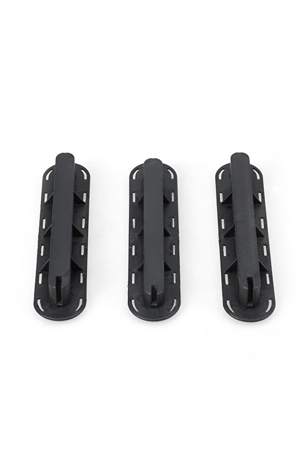 BLACK 3 Pack Future Tri Fins Box Plugs Fin Base SU P Screw Surf Fins Plugs Set Extra Fin Screws For