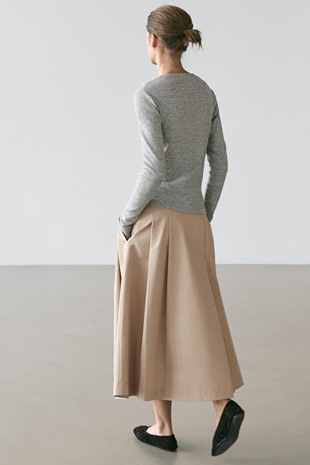 Pilili midi etek - 4