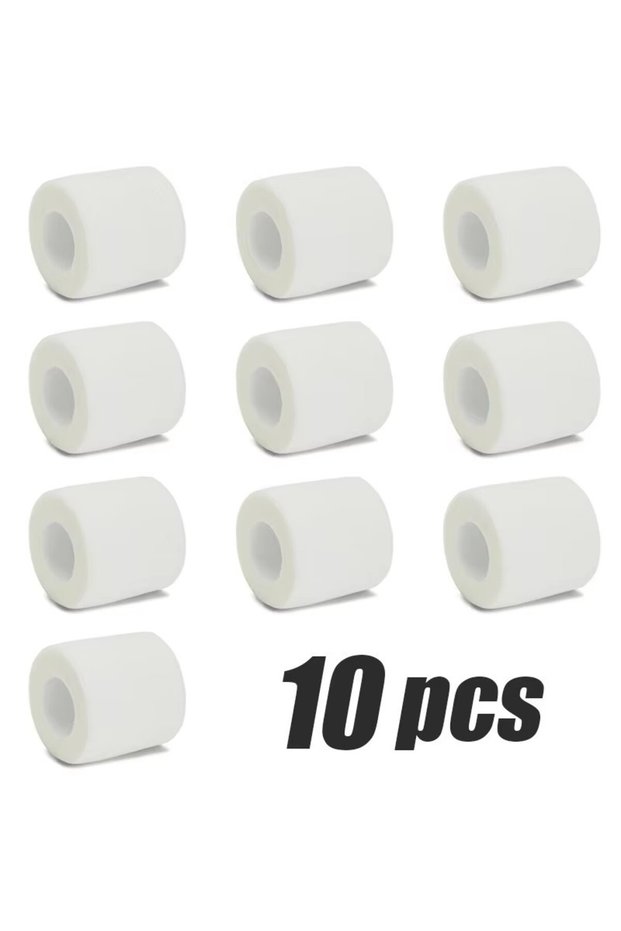 White 10Pcs-5cm 1/6/10/15pcs White 5cm Sports Self Adhesive Elastic Bandage Wrap Tape Elastoplast fo