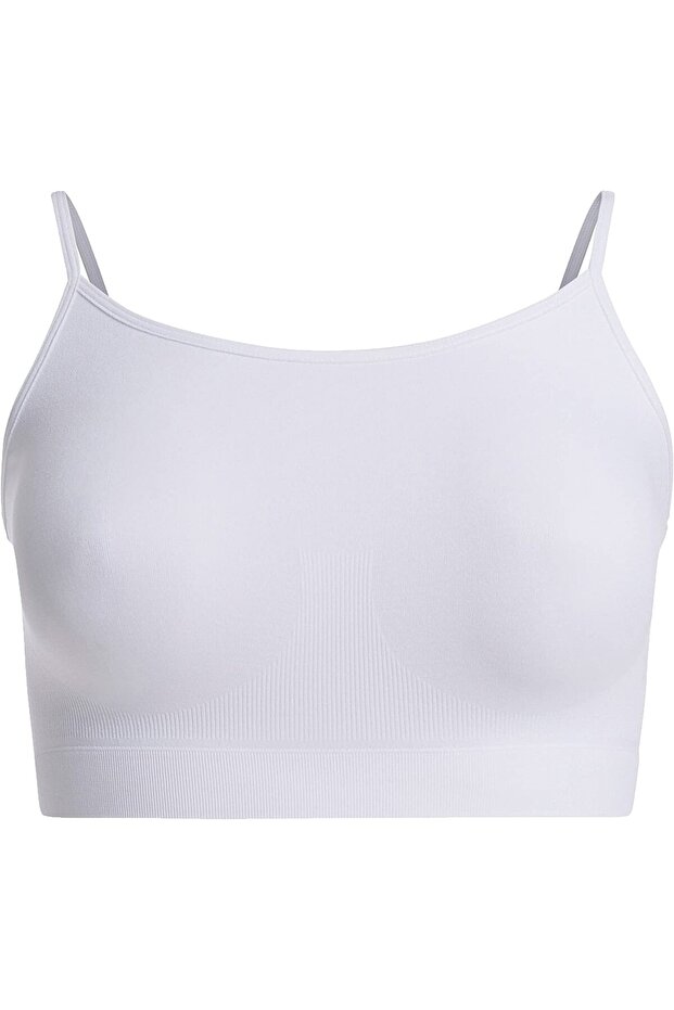 درزة مخفية خياطة مخفية حمالة صدر أساسية بحزام رفيع، حزمة مكونة من 3 قطع - 3