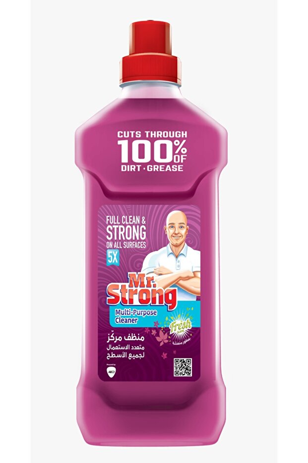 5X Multi-Purpose Cleaner 750ml - Cuts 100% Dirt & Grease - Fresh Scent (Purple)