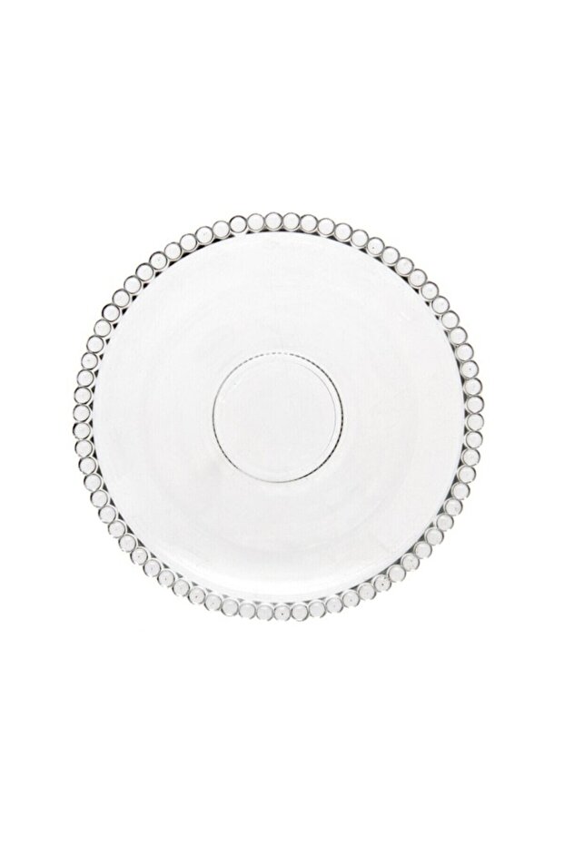 girona çay tabak - 12 li boncuklu çay tabağı - 6