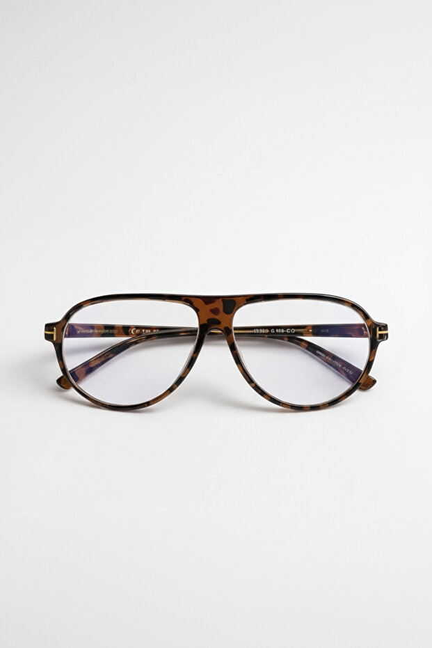 نظارات أنيتا بايلوت موديل بلو لايت بروتيكتيف بإطار ليوبارد متوافقة مع البصر - 5