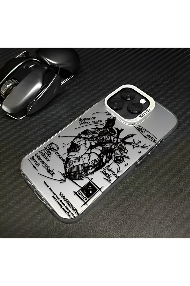 حافظة مضادة للسقوط من السيليكون المتوافقة مع هاتف iPhone 16 Pro، ذات نمط إبداعي - 6