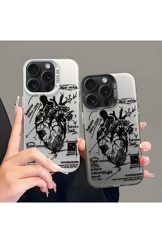 حافظة مضادة للسقوط من السيليكون المتوافقة مع هاتف iPhone 16 Pro، ذات نمط إبداعي - 8