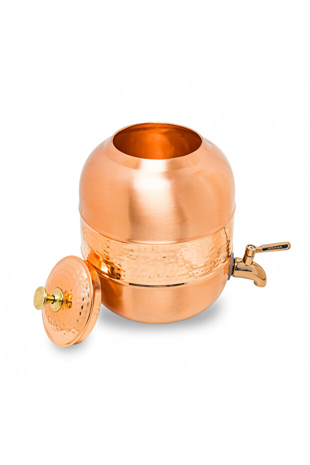 Half Copper Container, elegant design, 5 L - 3