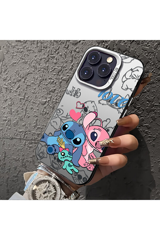 غطاء حماية متوافق مع آيفون 16e، مصنوع من السيليكون بحواف صلبة ومضاد للسقوط، بنمط مطرز - 6