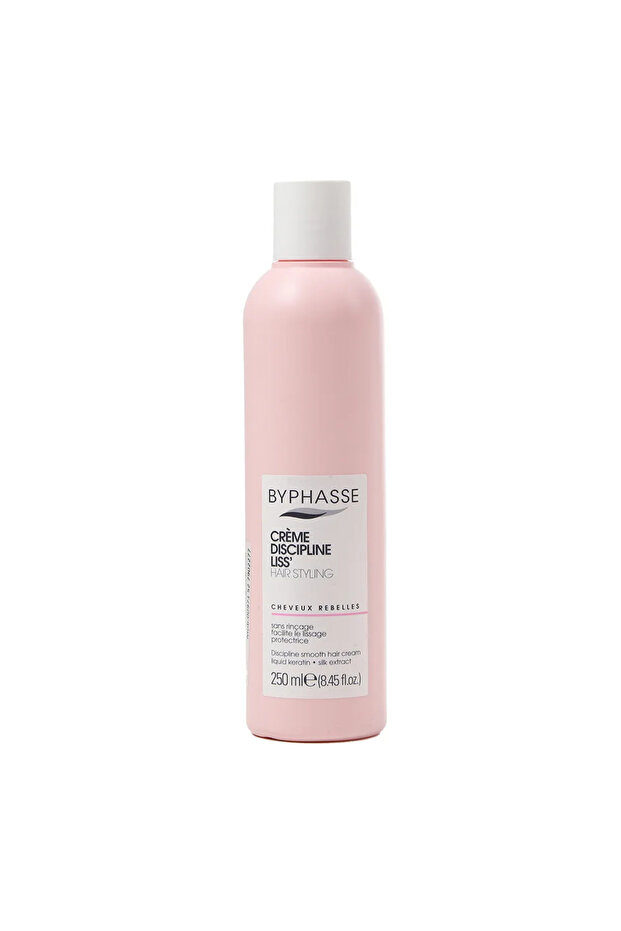 Discipline Liss Nourishing Cream, Hair Styling Cream, Liquid Keratin with Silk Extract 250m