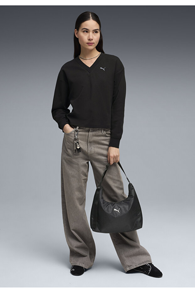 Essentials Elevated mikina s V-Ausschnitt - 7