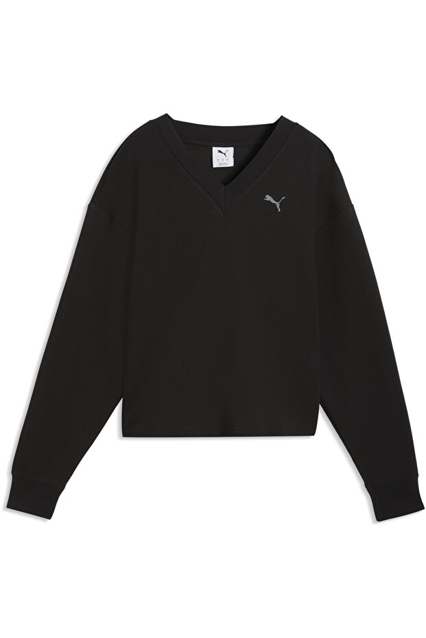 Essentials Elevated mikina s V-Ausschnitt - 4