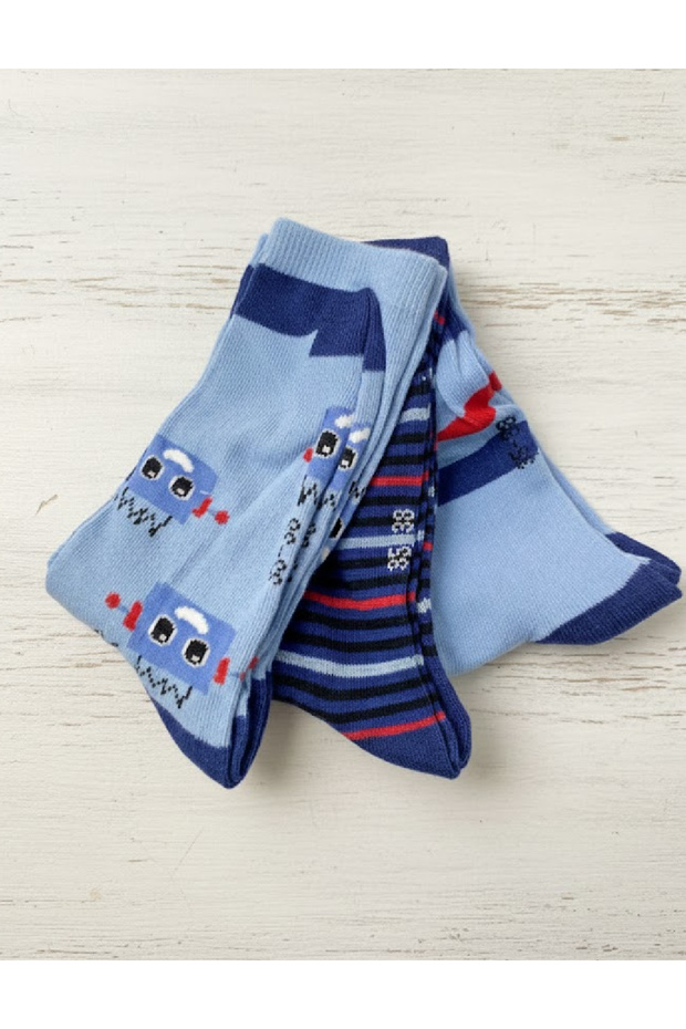 Socks set, Blue - 1