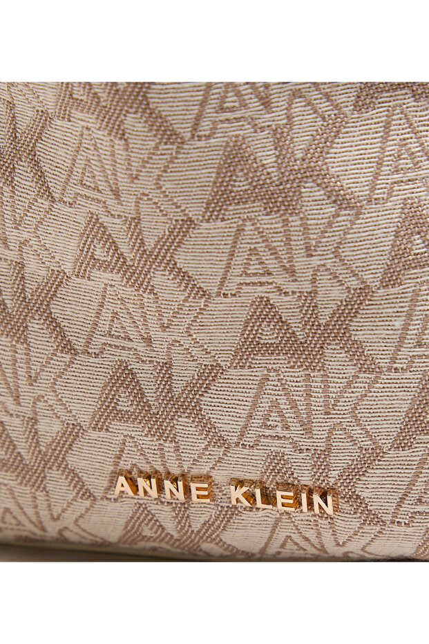 Monogram Patterned Pu Bucket Bag - 5