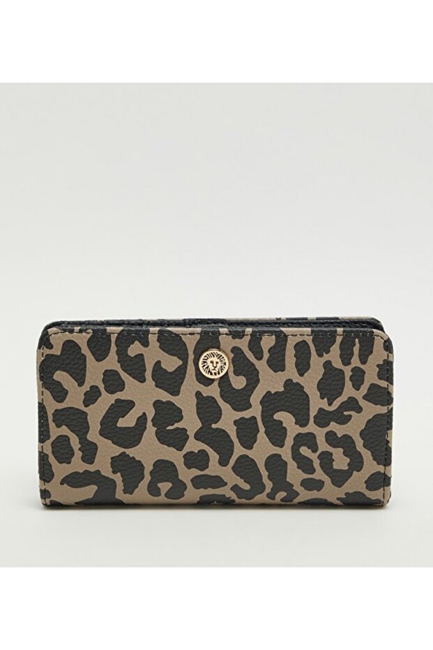 Leopard Print Bi-fold Wallet