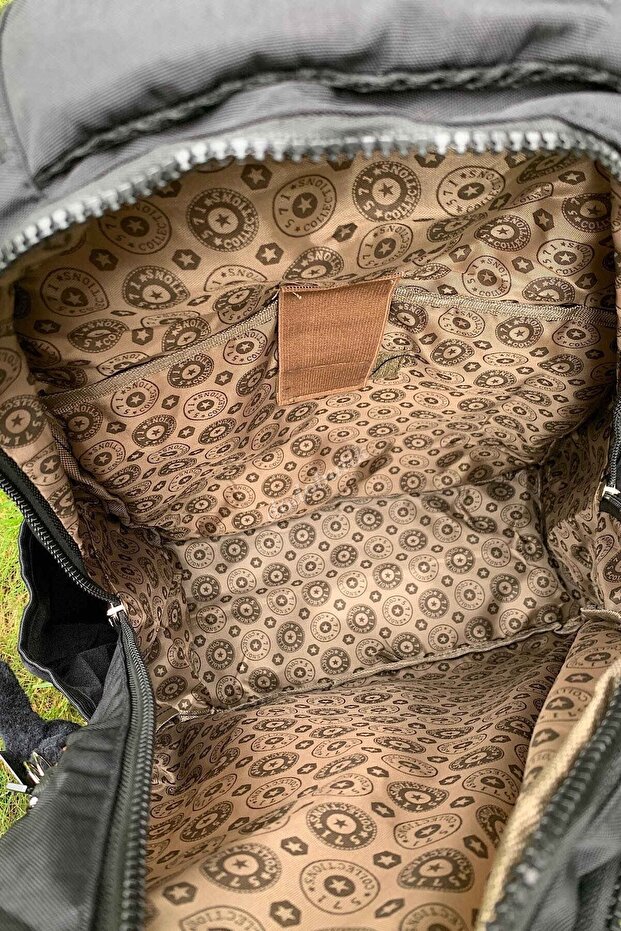 حقيبة ظهر زرقاء كبيرة الحجم مقاومة للماء - 5