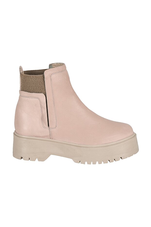 Hakiki Deri Pembe Kadın Bot - 2
