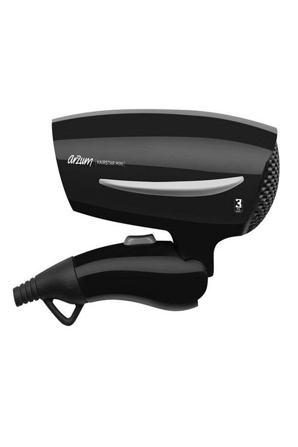 Ar578 Hairstar Mini Katlanabilir Saç Kurutma Makinesi, Siyah - 4
