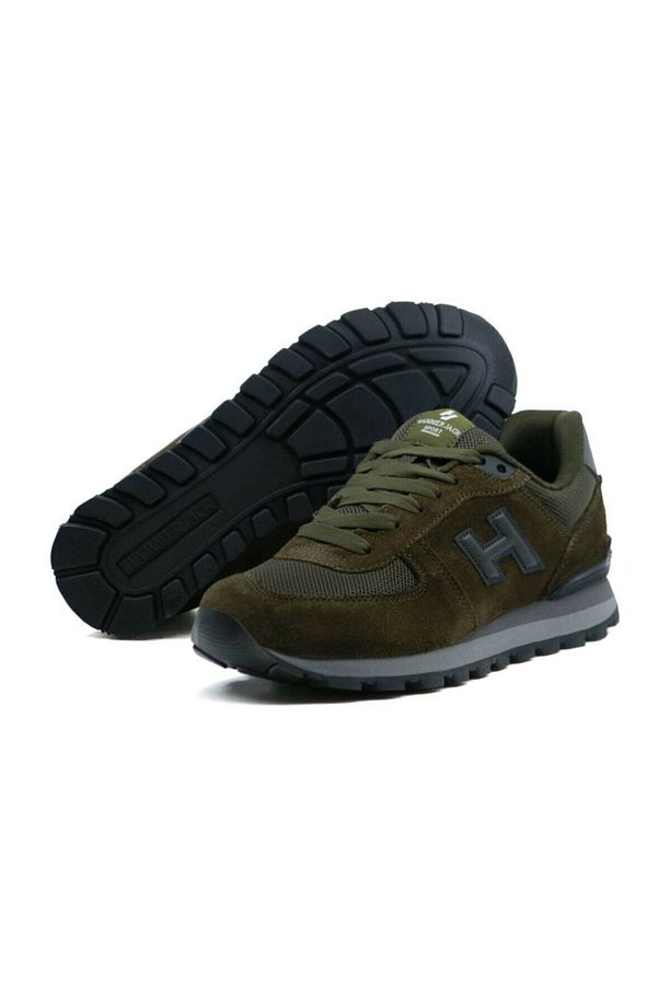 Unısex Rahat Lifestyle Sneaker Spor Ayakkabı Hakiki Deri Haki 19250 - 3