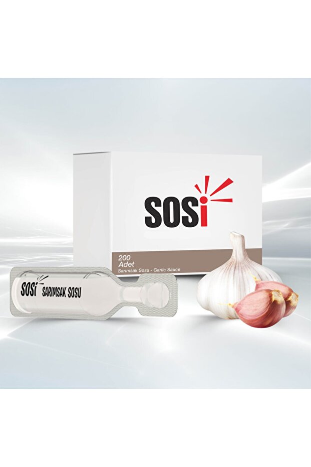 Tek Kullanımlık 10 Ml(200 Adet) Sarımsak Sosu - 1