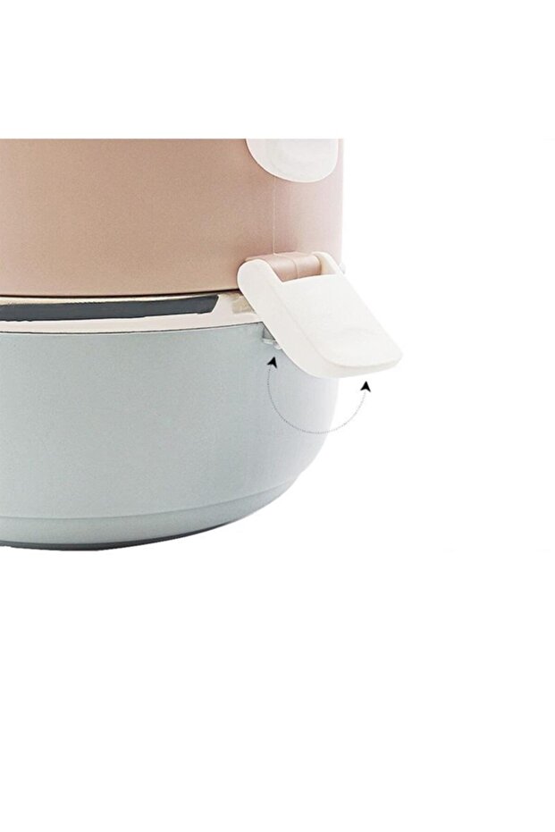 3 Katlı Yemek Taşıma Termos Freshbox Vakumlu Saklama Kabı (2KATLI, TEK KATLI DA KULLANILIR) - 4