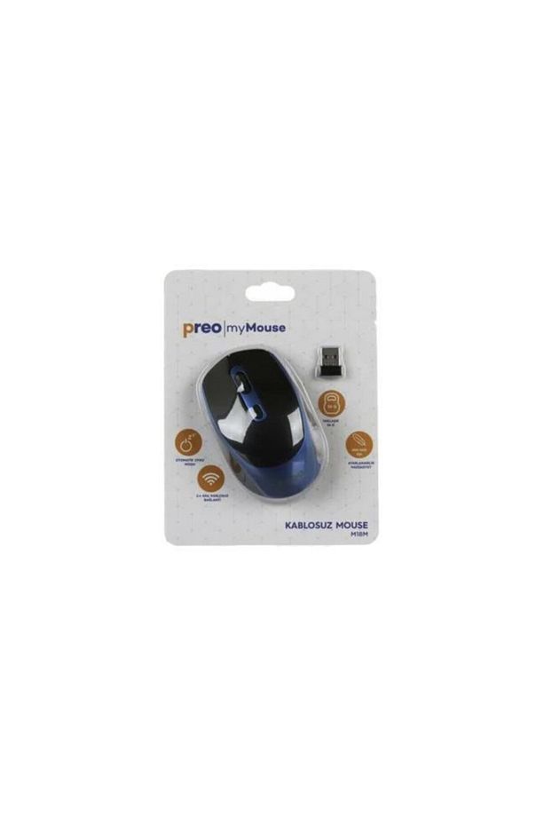 My Mouse M18 Wireless Mavi Mouse - 2