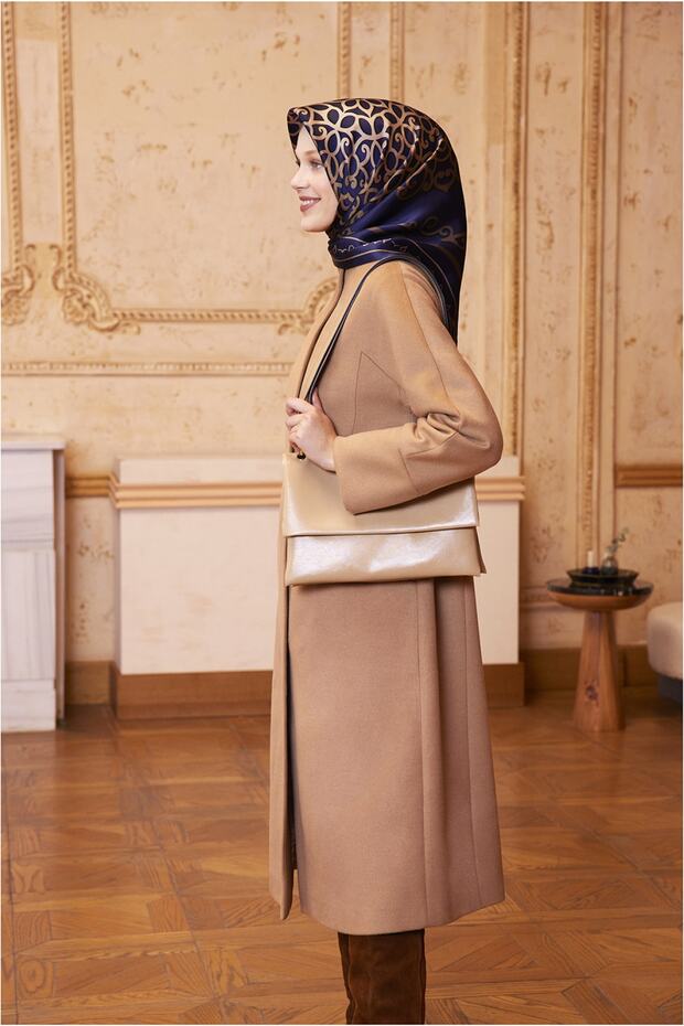 Eșarfă de mătase 8650d (twill) - 1