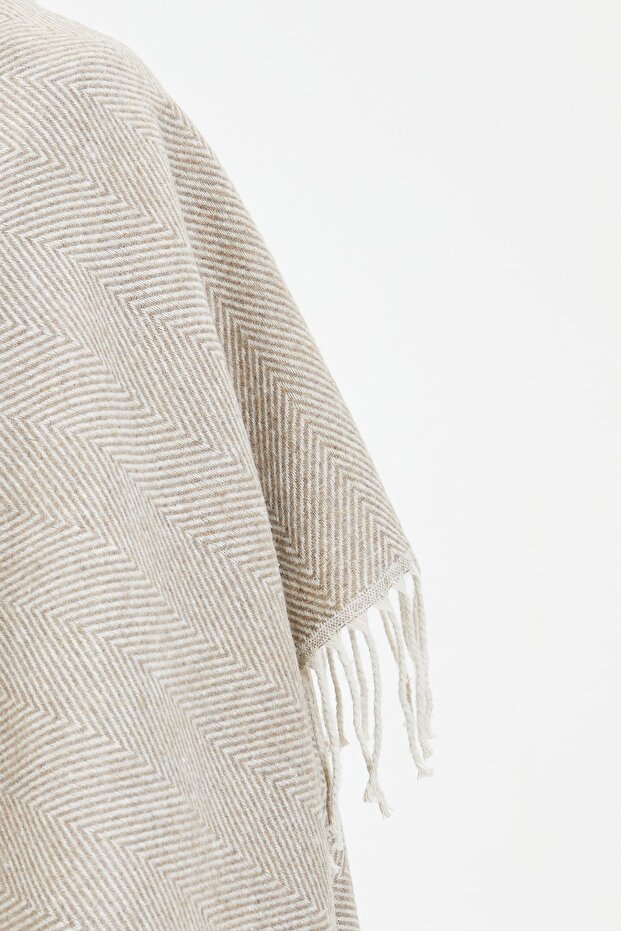 Mink puha textúrájú női sál TWOAW22AT0039 - 5