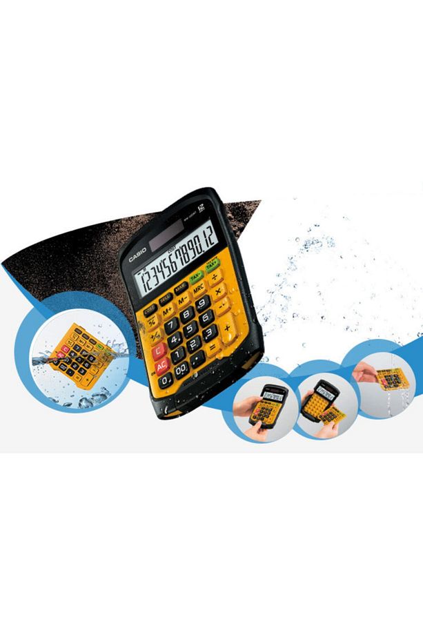 Wm-320mt Suya Toza Dayanıklı Masa Tipi 12 Hane Hesap Makinesi - 2