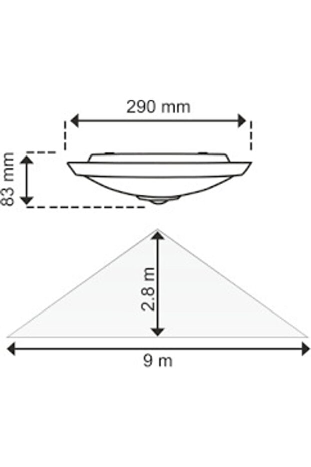 Sensörlü Tavan Armatürü - 4