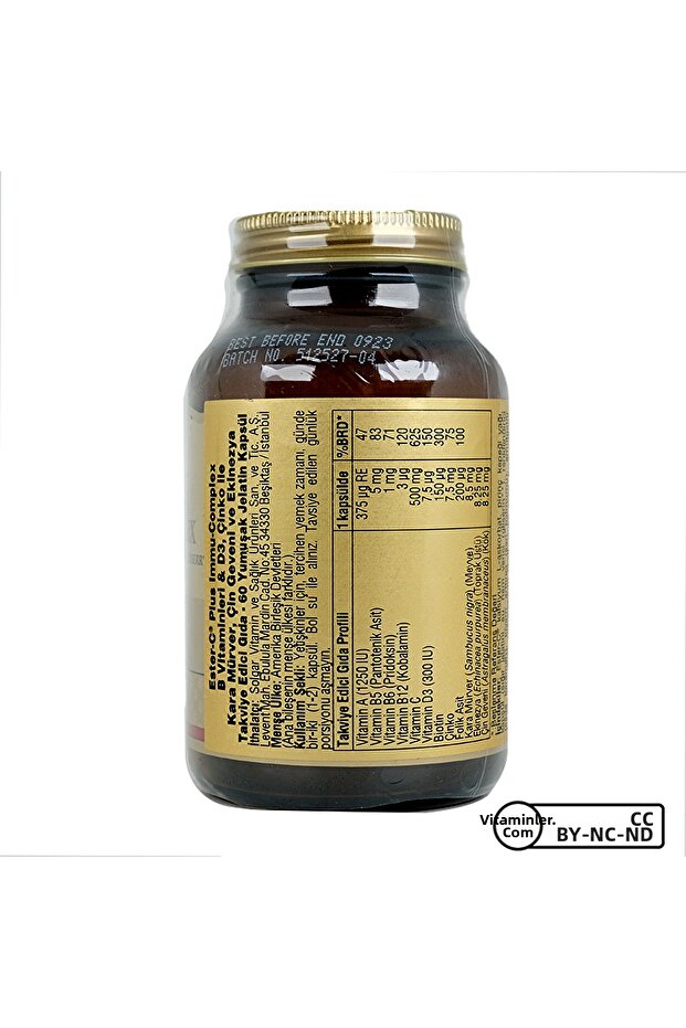 Ester-C Plus Immune Complex 60 Capsules - 2