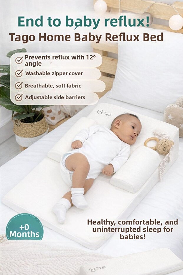 Baby Bed 12 ° Inclined 40X65 cm