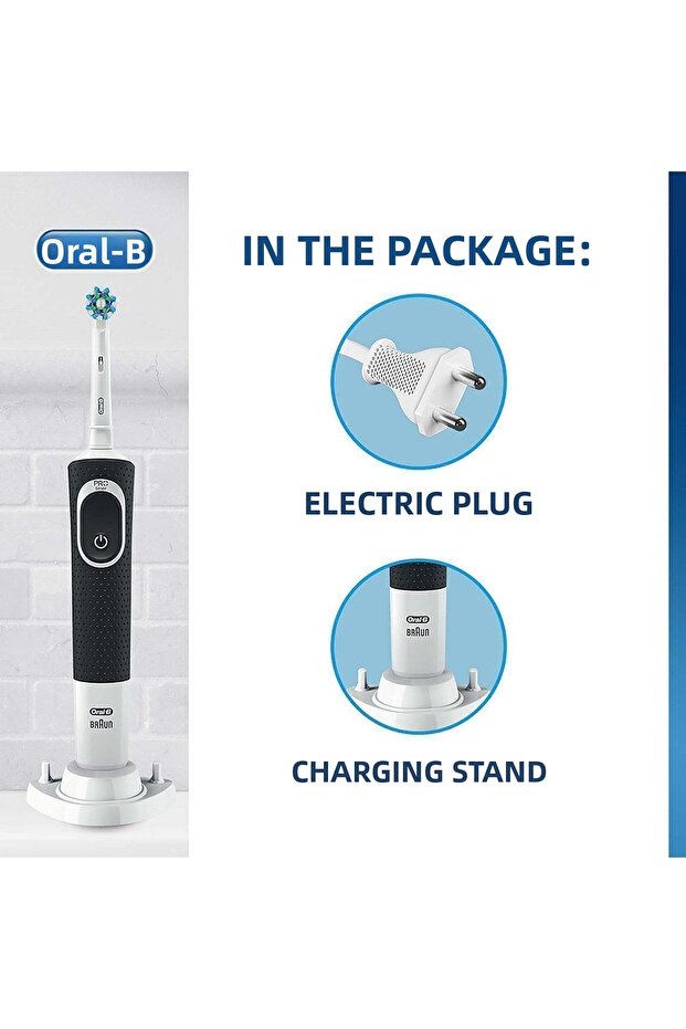 Oral B Vitality D100 Rechargeable Brush Cross Action