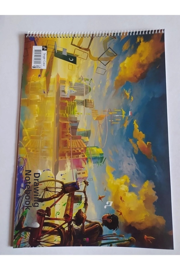 دفتر صور حلزوني 15 ورقة مقاس 25x35 سم