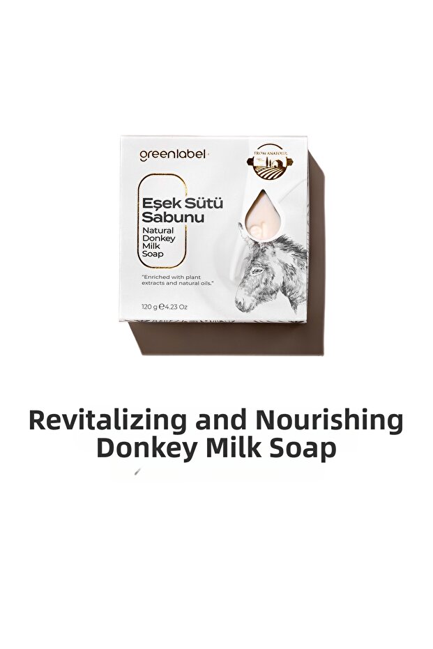 Donkey Milk Soap Natural Revitalizing and Nourishing 120gr