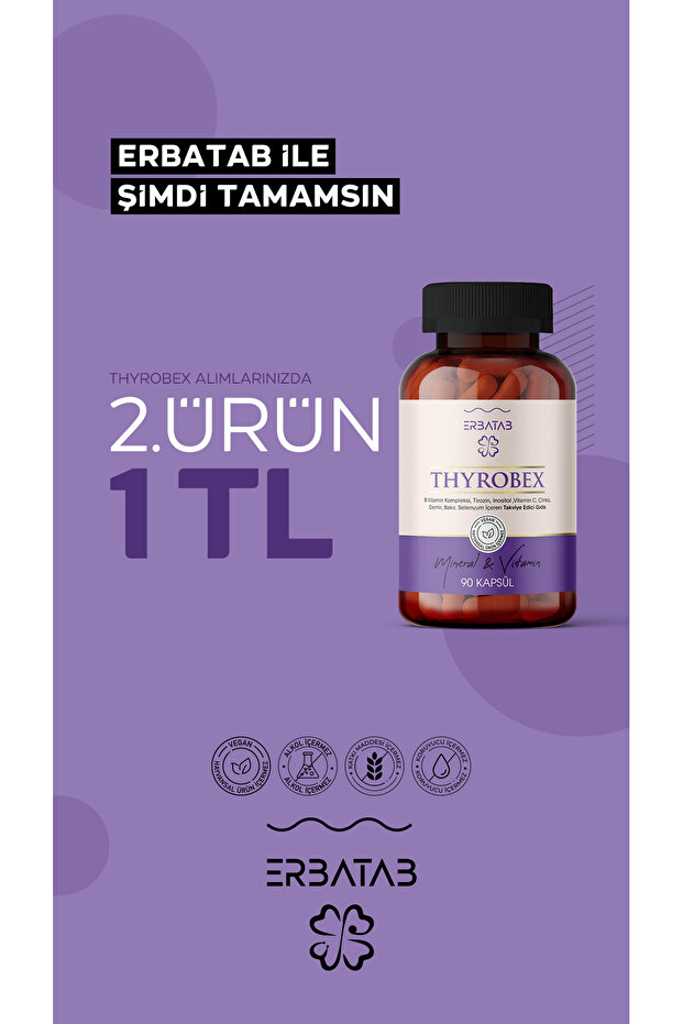 Thyrobex Multivitamin & Mineral 60 Kapsül - 1
