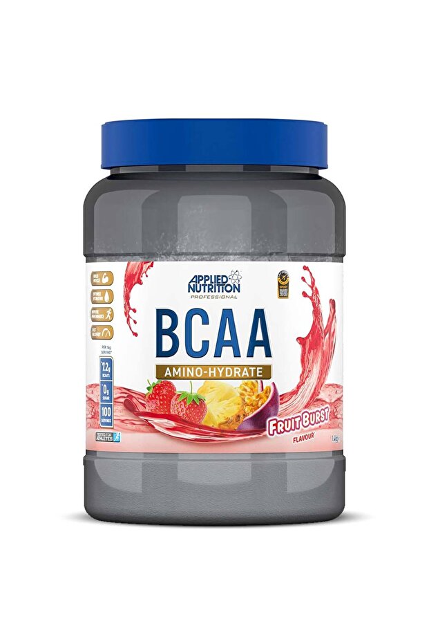 BCAA Amino Hydrate, Fruit Burst, 100 Serving, Replenish Electrolytes