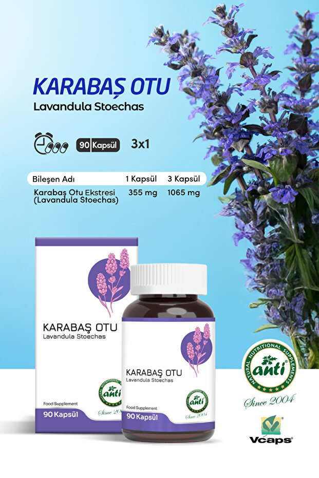 Karabaş Otu 90 Kapsül (Lavandula Stoechas) - 3
