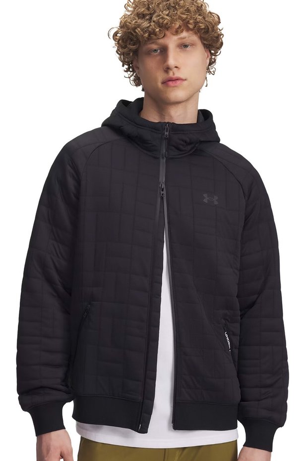 Ua Unstoppable Flc Txtr Fz Men's Casual Jacket 6003869-001 Black