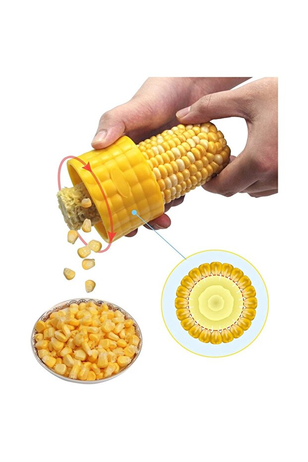 Horn Husker, Flippy, Yellow - 4