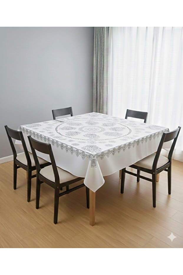 Çiçekli Sofra Bezi Masa Örtüsü - 2