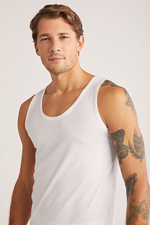 Henry Askılı 2 li Basic Erkek Atlet - 2