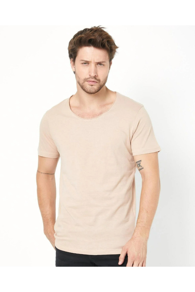 Ανδρικό μπλουζάκι Crew Neck Basic - 5