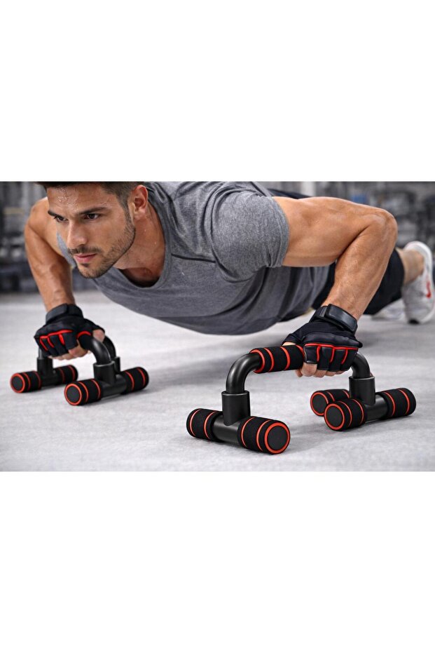 Plastik Şınav Barı Push Bar - 5