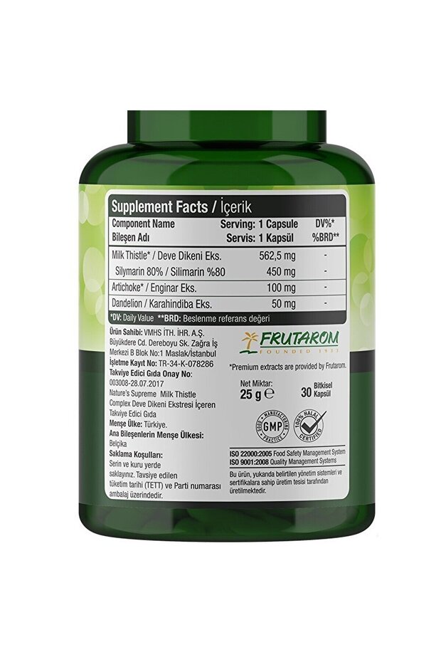 Milk Thistle Complex 30 Kapsül - 6