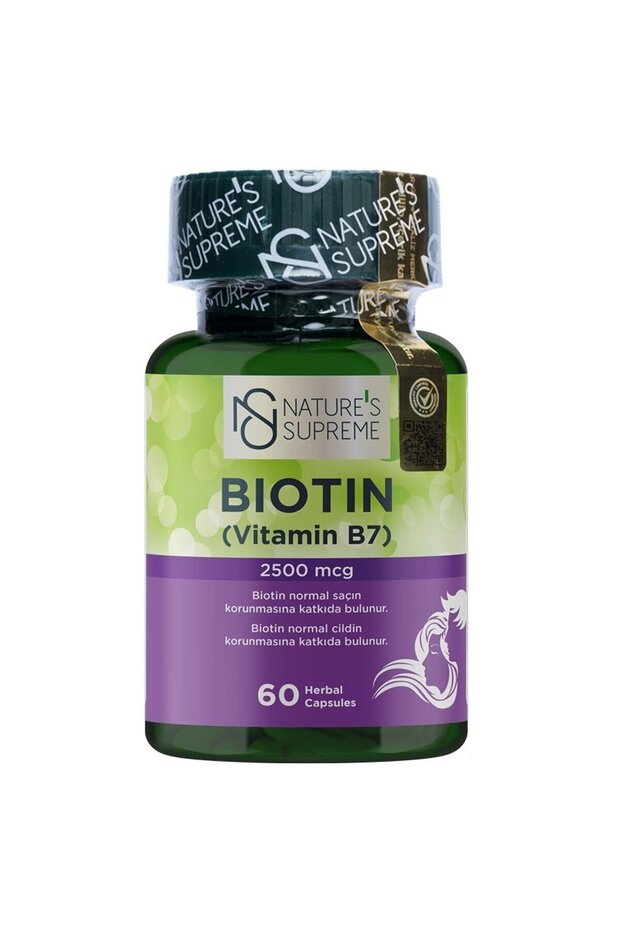 Biotin 2500 Mcg 60 Kapsül - 1