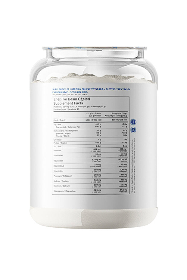 .com Vitargo Electrolytes 1000 gr - 3